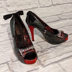 Iron Fist Wolf Beater Platform Heels Pumps